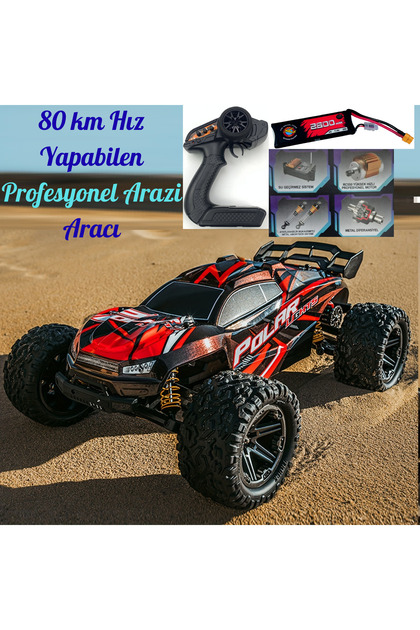 LRS STORE Profesyonel RC Kumandalı Araba 80 Km Hız Yapan Off Road