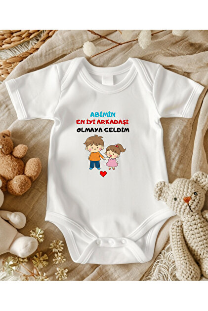 lupi ABİ YAZILI isimli zıbın bebek zıbın bebek giyim yenidoğan