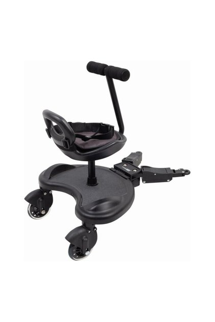 Adaptor de carucior pentru al doilea copil, FreeON, Buggy board cu scaun demontabil, 2 in 1
