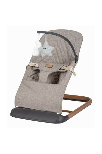 Sezlong balansoar, FreeON, Serene, Pana la 9 kg, Cu centura in 3 puncte, Spatar reglabil in 3 etape