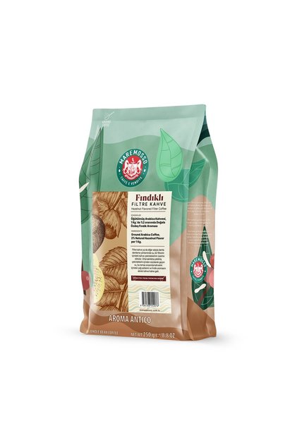 Hazelnut Flavored Filter Coffee 250 Gr.