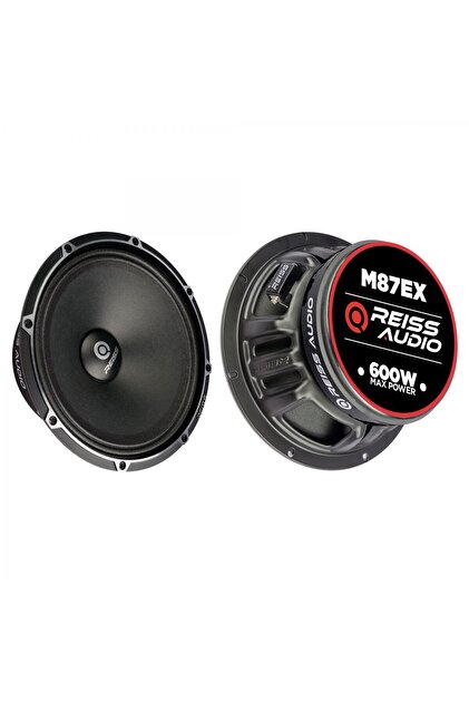 REISS AUDIO RS-M87EX 20 CM MİDRANGE 600 WAT MAXİMUM 300 WATT RMS