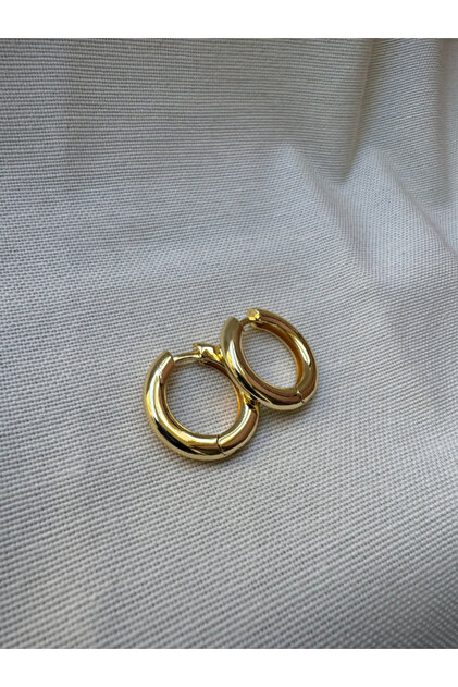 Thick Tube Small Size Hoop Earrings