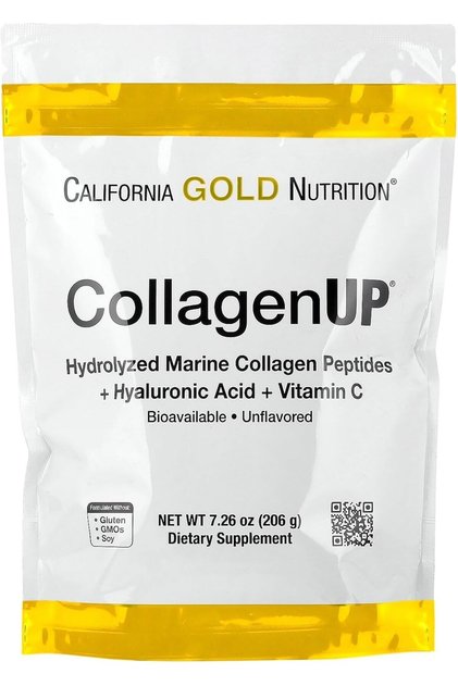 California Gold Nutrition Collagen Up، بدون نكهة، 7.26 أونصة (206 جرام)