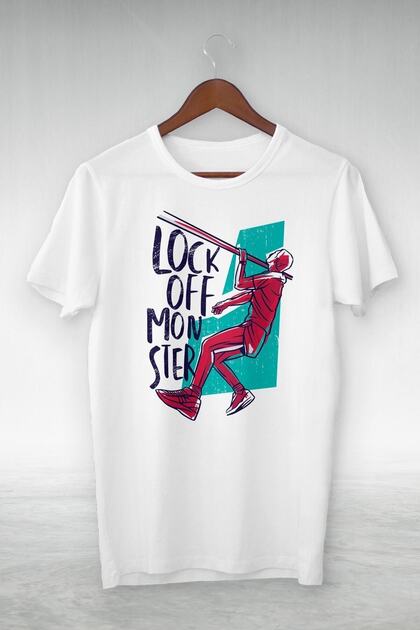 Tricou unisex, elegant, confortabil, supradimensionat, din bumbac, cu decolteu tip crew, cu design special Cod 32734