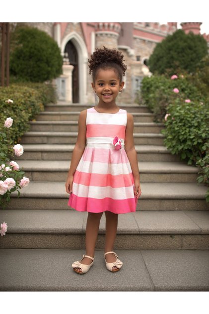 Abel&Lula Summer Dress for Girls 5049