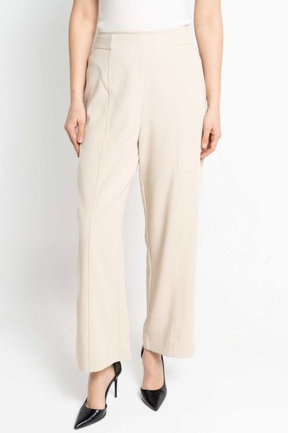Women's High-Waisted Formal Long Trousers