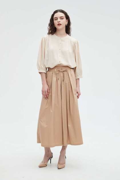 Women's High-Waisted 3/4 Pants