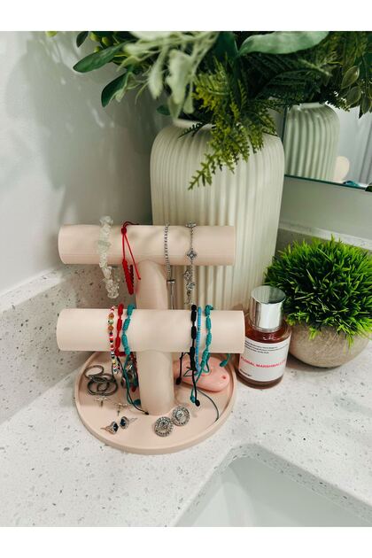 Decorative Stylish Jewelry Stand Bracelet, Necklace and Ring Organizer Jewelry Organizer Jewelry Necklace
