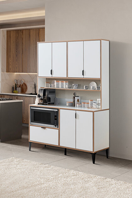 SARMOBİ Arden 7 Kapaklı Kahve Köşesi, Mutfak Stüdyosu 127x190x44