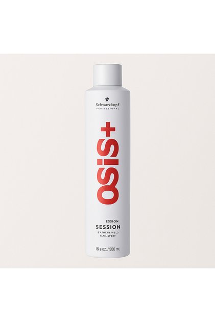 Λακ μαλλιών Osis+ Session, Schwarzkopf, προστασία από υπεριώδεις ακτίνες, γρήγορο στέγνωμα, 300 ml