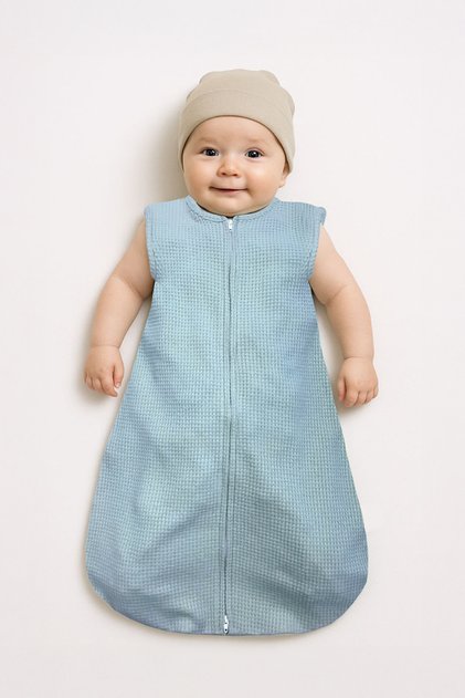 Nino Baby Sleeping Bag Outer Swaddle Zero Sleeve 100% Cotton Unisex