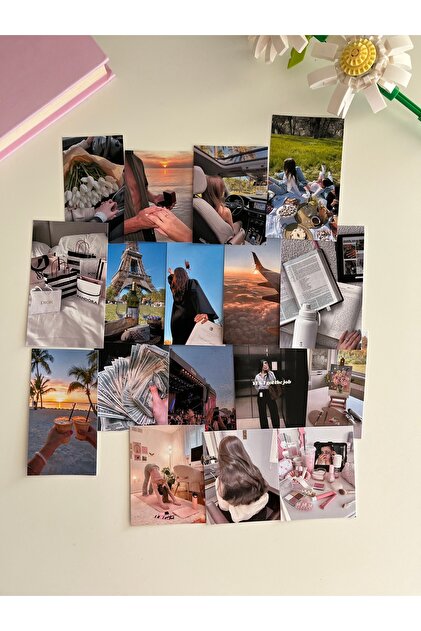 Vision Board Manifest Sticker Paketi