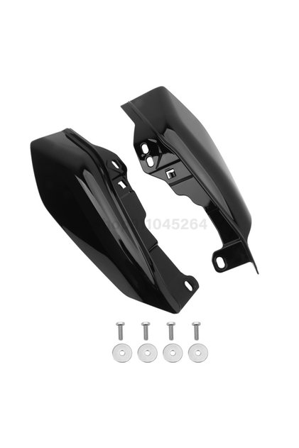 17-up Black Motorcycle Heat Shield Mid-Frame Air Deflector Motocross Accessories For Harley Touring