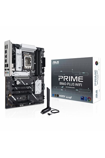 Prime B860-Plus WiFi DDR5 (8666MHz)OC M.2 HDMI/DP/USB-C PCIe 5.0 1851P ATX Anakart