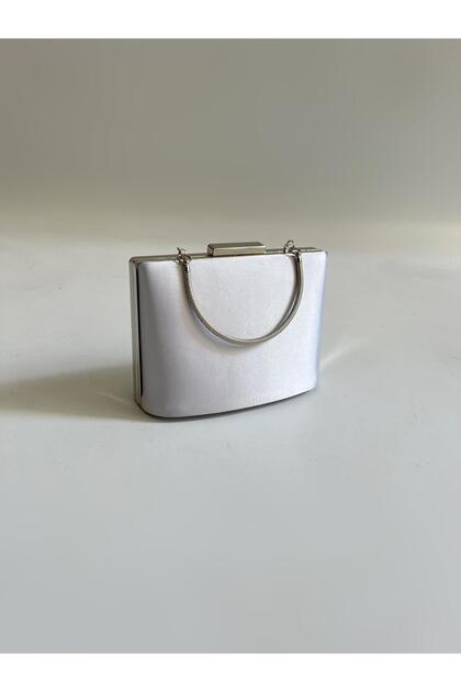Marseille Model Wedding Engagement Evening Dress Bag Silver