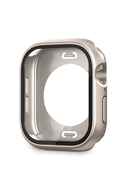 Apple Watch Seri 10 42mm /Seri 11 42MM Uyumlu 360 Derece Ön ve Arka Korumalı Kasa ve Ekran Koruyucu