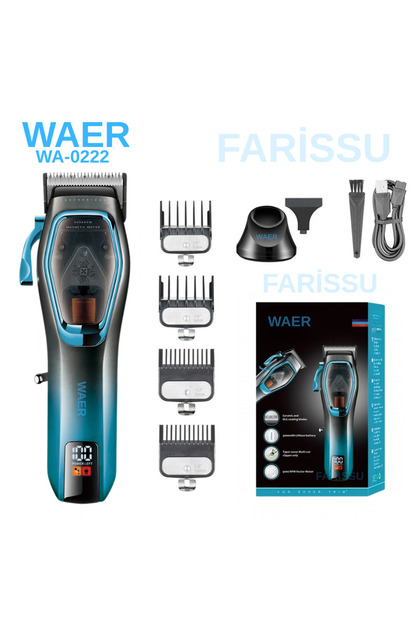 farissu WAER WA-0222 Profesyonel 9000 RPM Manyetik Motorlu Saç