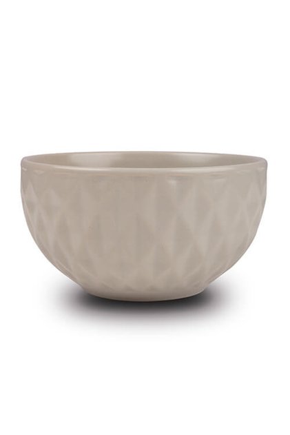 Bol pentru cereale, ceramică gri, 14 cm, Soho Classic 141 133