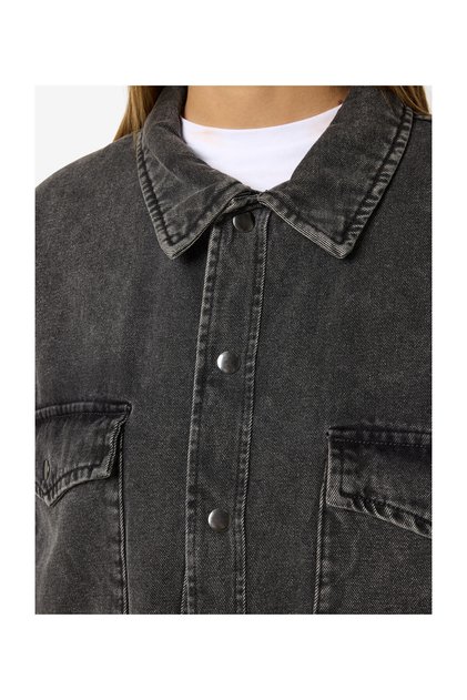 NMPEYTON QUILTED DENIM OVERSHIRT DD