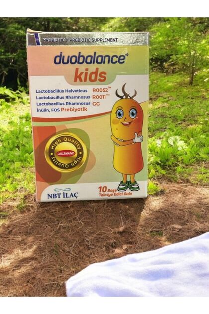 Nbt Medicine Duobalance Kids Supplement Food Containing Probiotic and Prebiotic Microorganism 10 Sachets