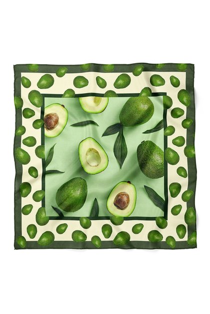 Avocado Pattern Scarf Bandana 70X70 cm