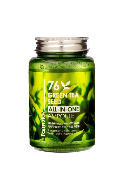 Farm Stay Ampoule 76 Green Tea Seeds All in One 250ml