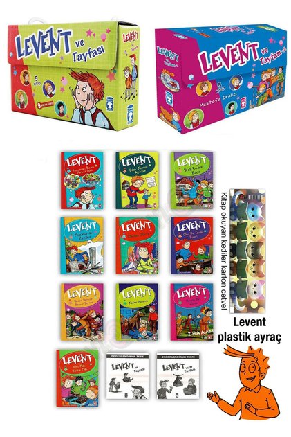 Levent Ve Tayfası 1-2 (10 KİTAP)