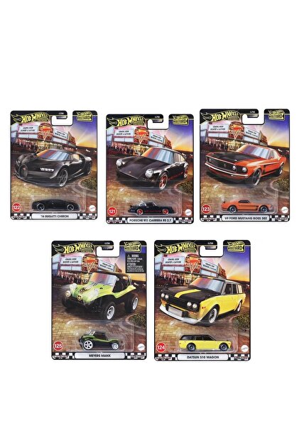 HOT WHEELS Premium Boulevard - 2025 5li 121 - 126 - Fiyatı, Yorumları