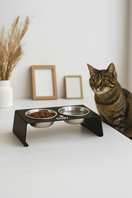 S.MAMA⭐︎ dekoliva Premium Metal Mama Kabı Kedi Mama Standı - Fiyatı, Yorumları