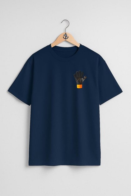 Oversize Glove Goalkeeper, Oliver Kahn Goalkeeper Glove Pocket Design Unisex T-Shirt