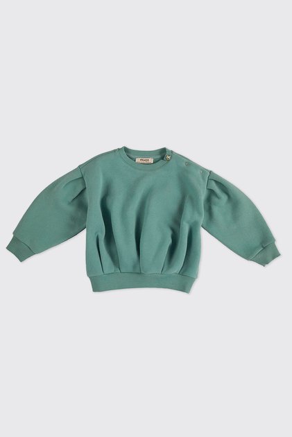 Baby Girl Green Sweatshirt