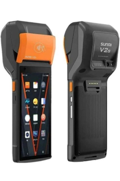 طابعة رقمية V2s لدفع الأموال وطباعة الإيصالات باللون الأسود