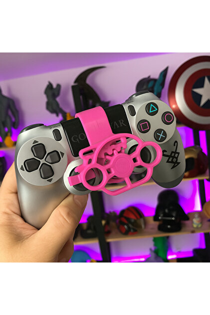 ÇAKRA PS4 DualShock Gamepad Uyumlu 3D Direksiyon Aparatı - Fiyatı