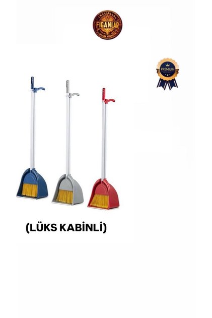 1.Kalite(Lüks Kabinli) Faraşlı Süpürge Kürekli Süpürge 1 Adet