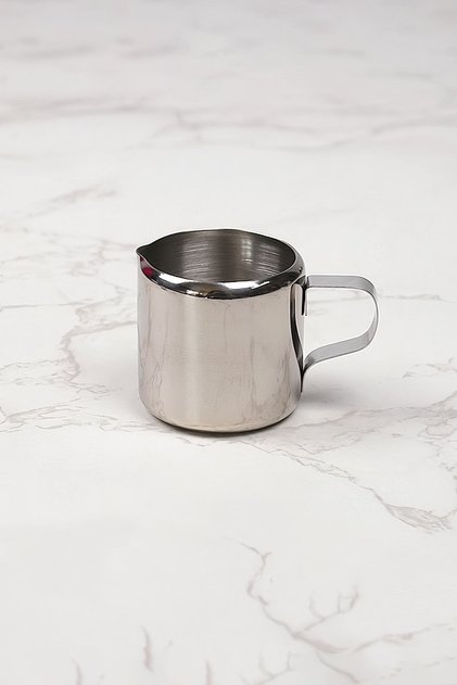 Çelik 50 ml Mini Kahve Süt Sos Krema Çükolata Sürahisi Potu Sütlük mt188