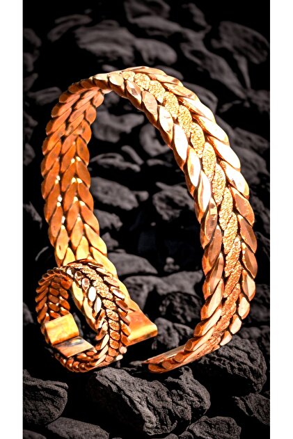 100% Copper Bangle Set of 2 Handmade Natural Useful for Health Bracelet Bangle