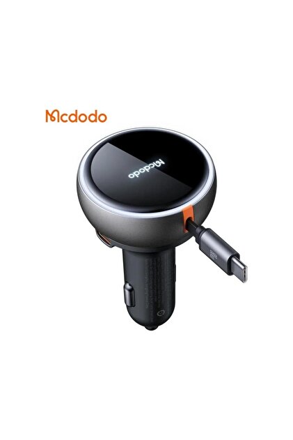 Mcdodo CC-4850 80W Geri Çekilebilir Kablolu Hızlı Araç Çakmak Şarj