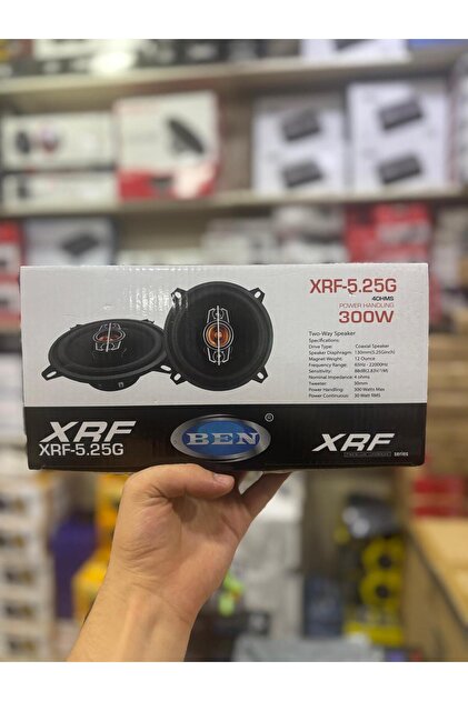 Bm Audio XRF-5.25G 300 Watt 13 Cm Araba Oto Hoparlör Tweeter'lı