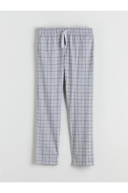 Standard Pattern Plaid Men's Pajama Bottom (W5)