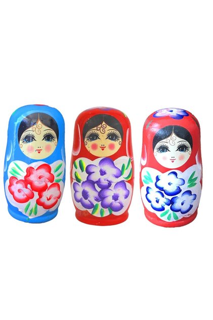MATRUŞKA 1424-1 AHŞAP BEBEK KÜÇÜK