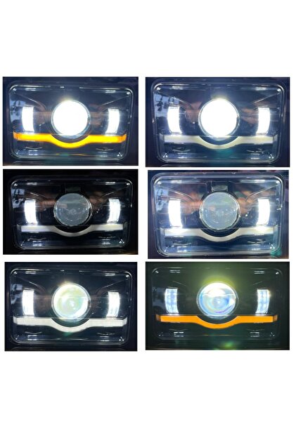 APOLLO MOTO&BİKE LED CG FAR ATOMU MERCEKLİ ALÜMİNYUM - Fiyatı