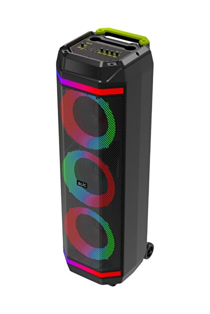 その他 Ja VI Elsker/ [Blu-ray] 9jupf8b Lenyes S884 RGB Işıklı Çift Mikrofonlu TWS Bluetooth Speaker