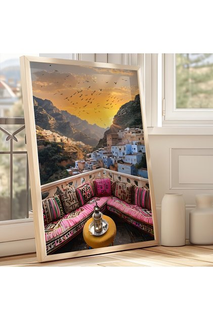 One Piece Salon Office Decor Painting Anatolian Treasures Vrynt