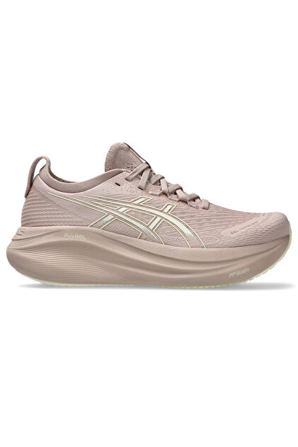 Asics GEL-NIMBUS 27 Kadın Kahverengi Sarı Koşu Ayakkabısı 1012B753
