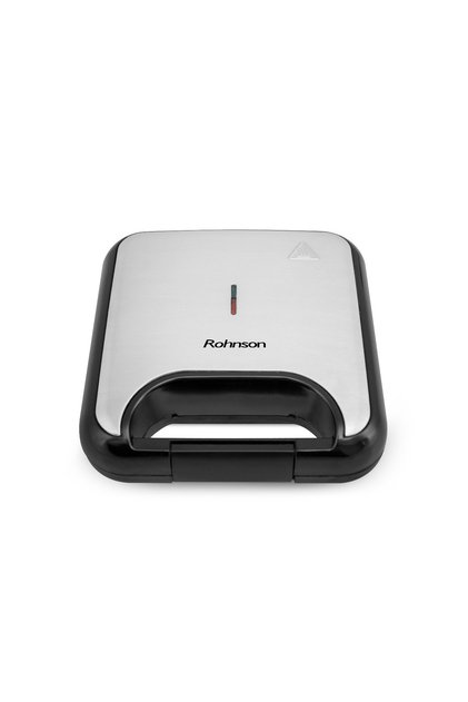 Sandwich maker R2640, 750 W, placi grill, Negru/Inox