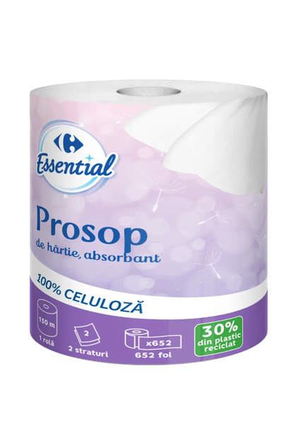 Rola prosop din celuloza 100% 2 straturi