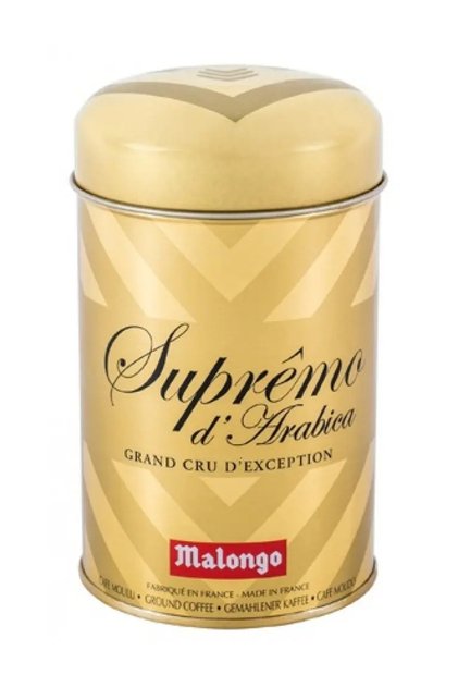 Cafea macinata Malongo, Supremo Arabica, produs in Franta, 250g