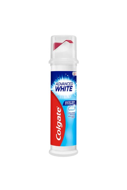 Pasta de dinti cu pompita Advanced White, 100 ml, Colgate