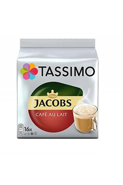 Cafea capsule Tassimo Cafe au Lait, 16 bauturi x 180 ml